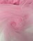 Baby Pink Nylon Tulle Fabric by the Yard, 63" Wide Soft Stretch Mesh Fabric for Veils, Wedding Dresses, Decor & Sewing